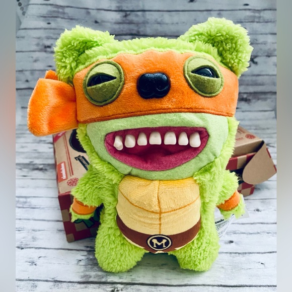 Fugglers x TMNT Inch Limited Edition PlushMichelangelo